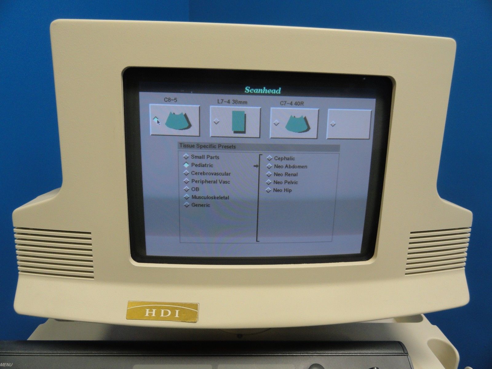 ATL C8-5 14R Micro-Convex Pediatric Small Parts Vascular MSK OB Probe (6865) DIAGNOSTIC ULTRASOUND MACHINES FOR SALE