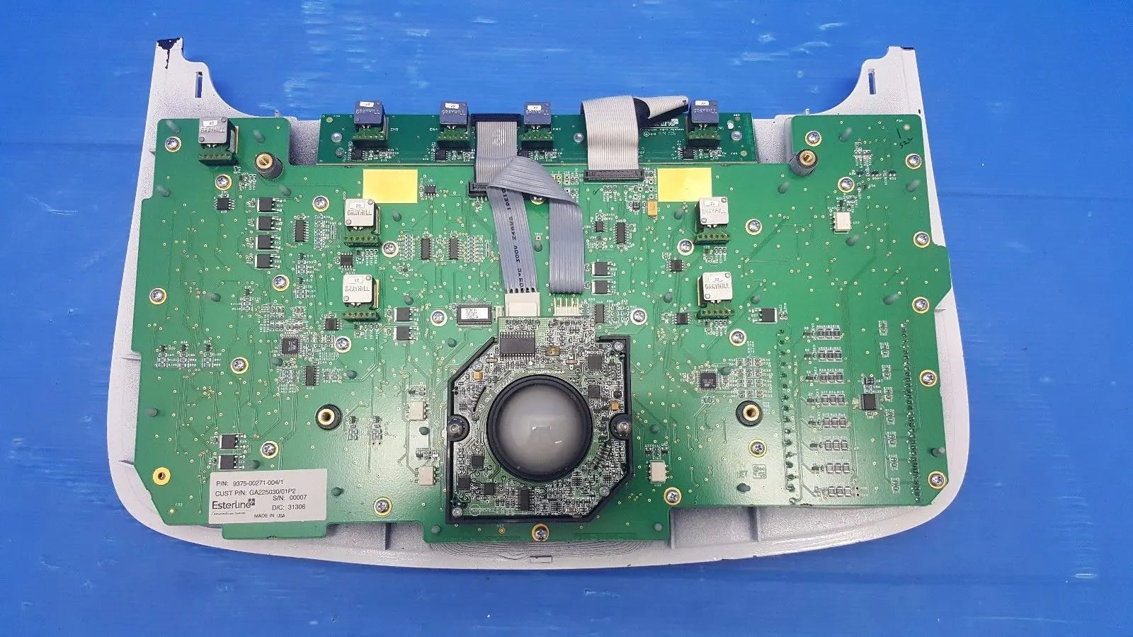 GE/Esterline p/n 9375-00271-004/1 ( GA225030/01P2 ) Ultrasound system Keyboard DIAGNOSTIC ULTRASOUND MACHINES FOR SALE