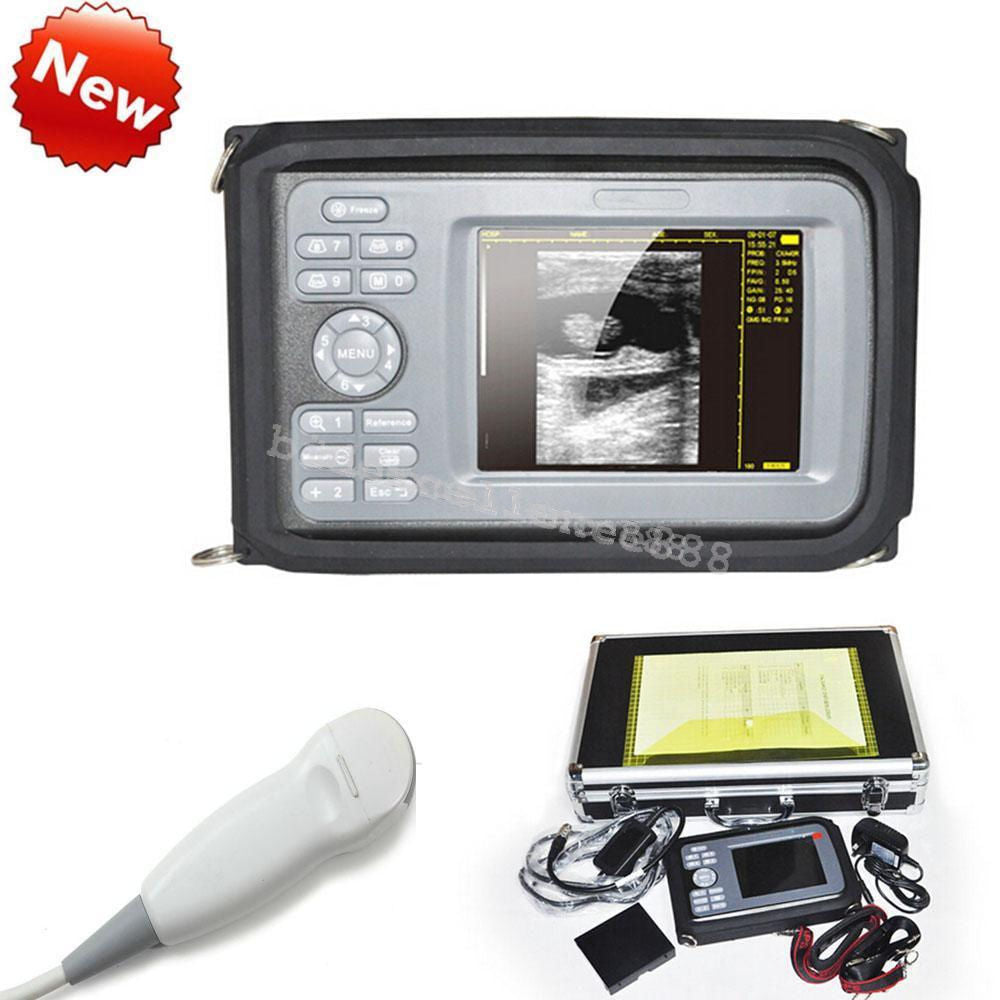 5.5 " Palmtop Handheld Ultrasound Machine Scanner Micro-convex Heart Probe Case 190891404091 DIAGNOSTIC ULTRASOUND MACHINES FOR SALE