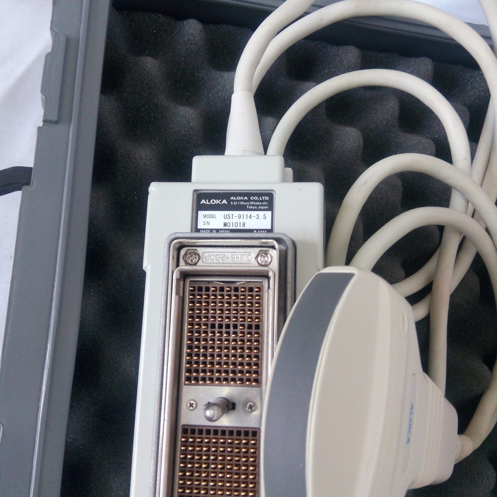 Aloka UST-9114-3.5 Ultrasound Transducer DIAGNOSTIC ULTRASOUND MACHINES FOR SALE