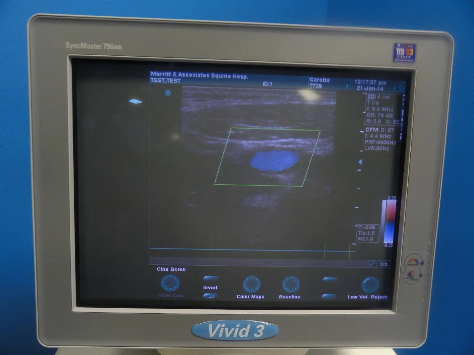 GE T739 P/N 2128151-2 6.7/D5.0 MHz Linear Array Ultrasound Transducer (6246) DIAGNOSTIC ULTRASOUND MACHINES FOR SALE