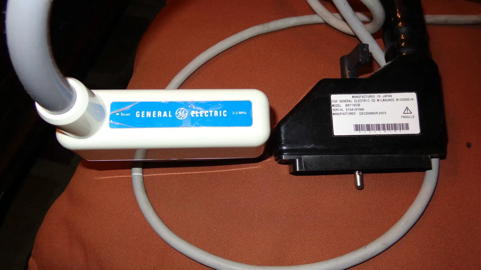 GE ultrasound probe model B9719-CB DIAGNOSTIC ULTRASOUND MACHINES FOR SALE