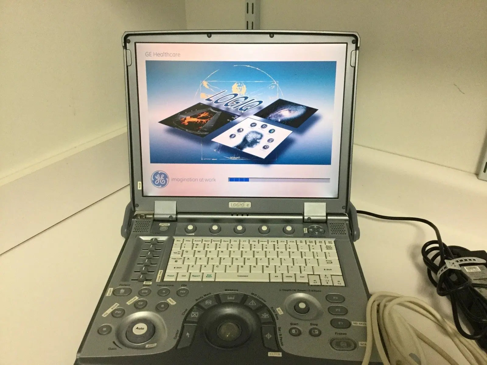 GE Logiq E with 3S-RS Ultrasound Probe/Printer/External Multi DVD Rewritter DIAGNOSTIC ULTRASOUND MACHINES FOR SALE