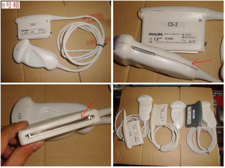 a series of photos showing different types of probes devices