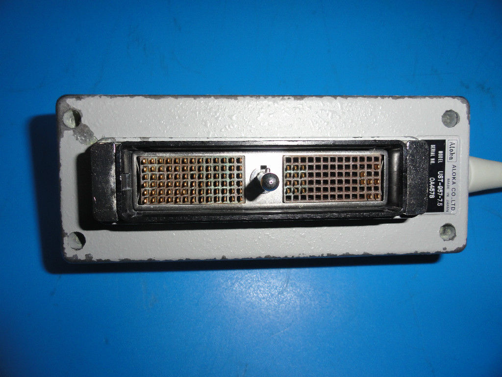 Aloka UST-957-7.5 7.5 MHz Ultrasound Probe Transducer (3346) DIAGNOSTIC ULTRASOUND MACHINES FOR SALE