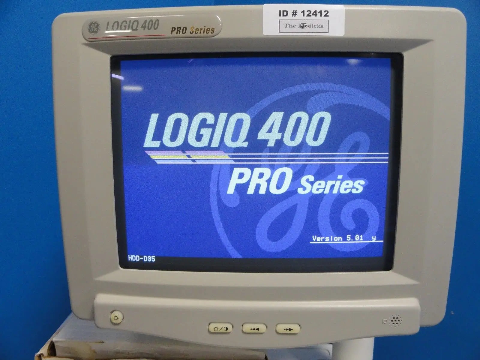 GE Logiq 400 Pro Series Ultrasound W/ C364, C551, LA39 Probes & Printer ~ 12412 DIAGNOSTIC ULTRASOUND MACHINES FOR SALE