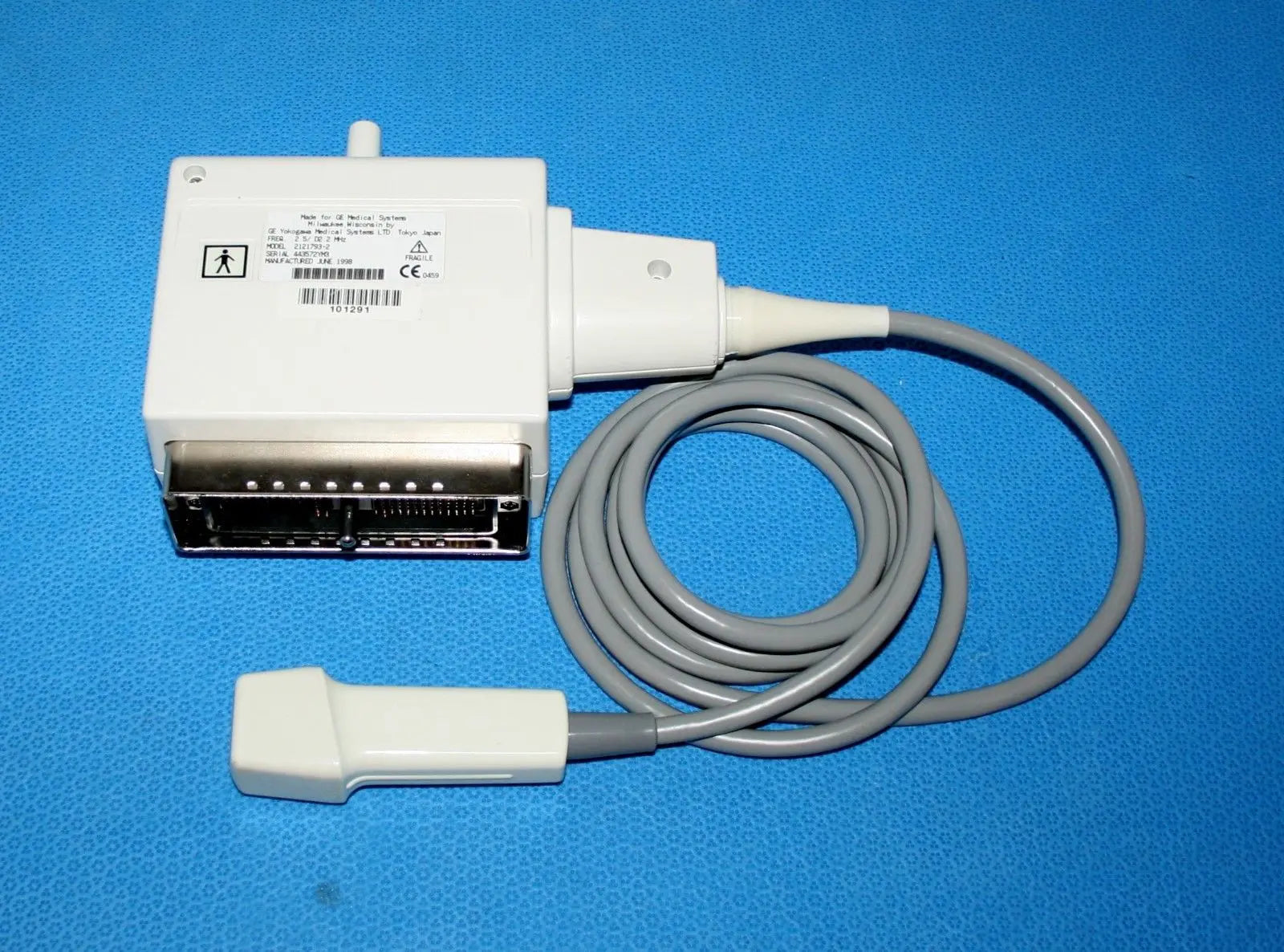 GE S220 2.5/D2.2 MHz LINEAR ARRAY ULTRASOUND TRANSDUCER Probe Model 2121793-2 DIAGNOSTIC ULTRASOUND MACHINES FOR SALE