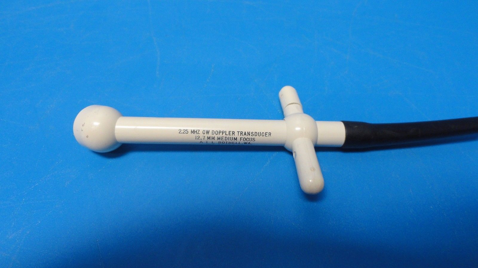 ATL 2.25 MHz 12.7mm Medium Focus P/N 26-26900-09 CW Doppler Pencil Probe (7198) DIAGNOSTIC ULTRASOUND MACHINES FOR SALE