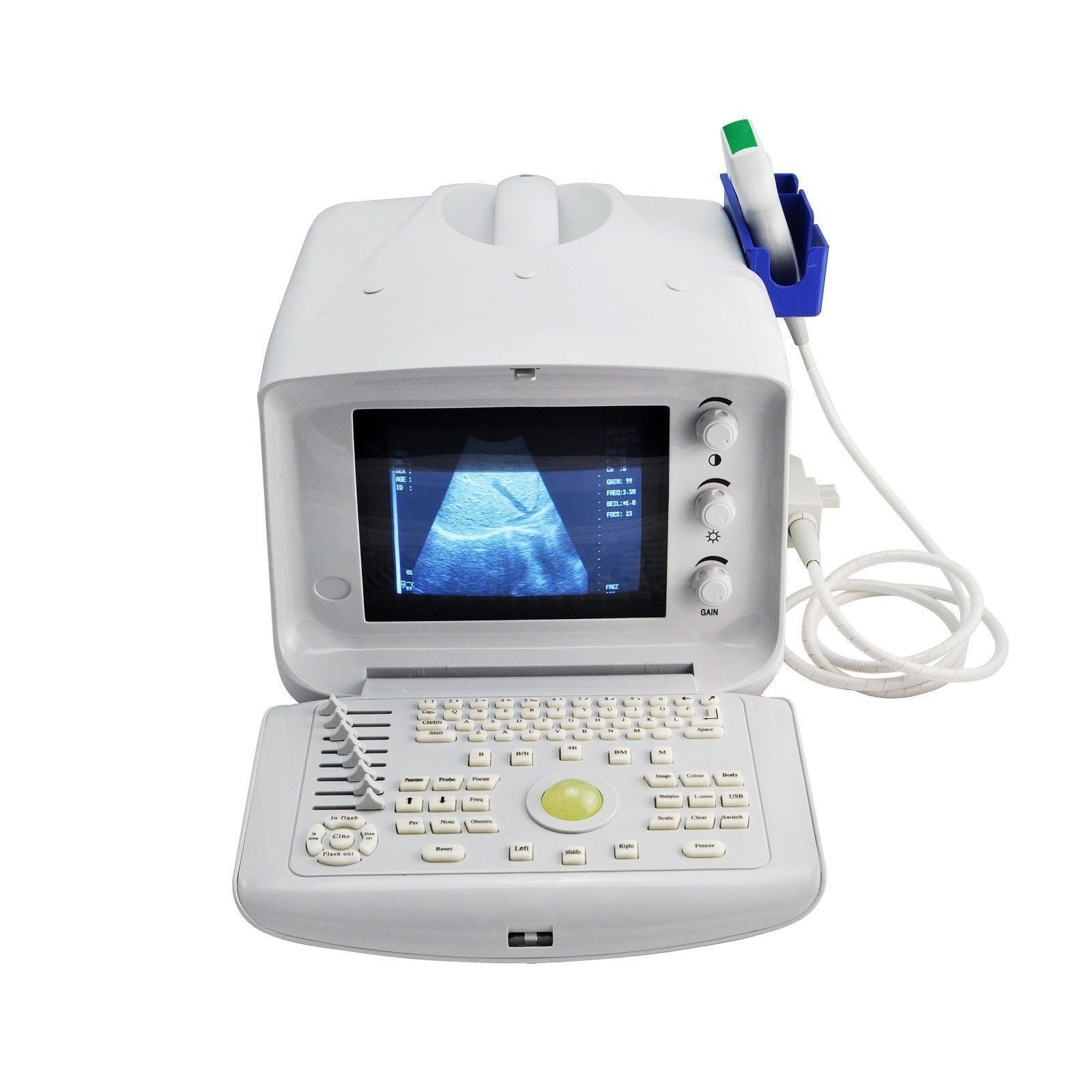 Digital Portable Ultrasound Scanner/Machine/System +7.5Mhz Linear probe +Free 3D DIAGNOSTIC ULTRASOUND MACHINES FOR SALE