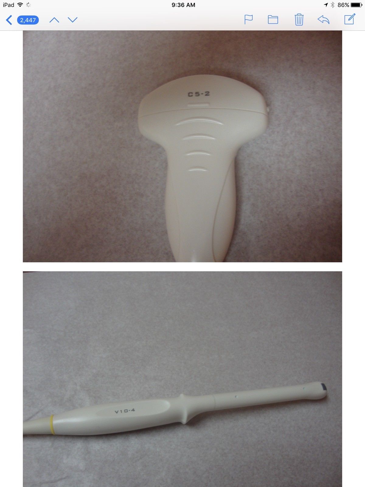 Mindray Ultrasound DC 7 DIAGNOSTIC ULTRASOUND MACHINES FOR SALE