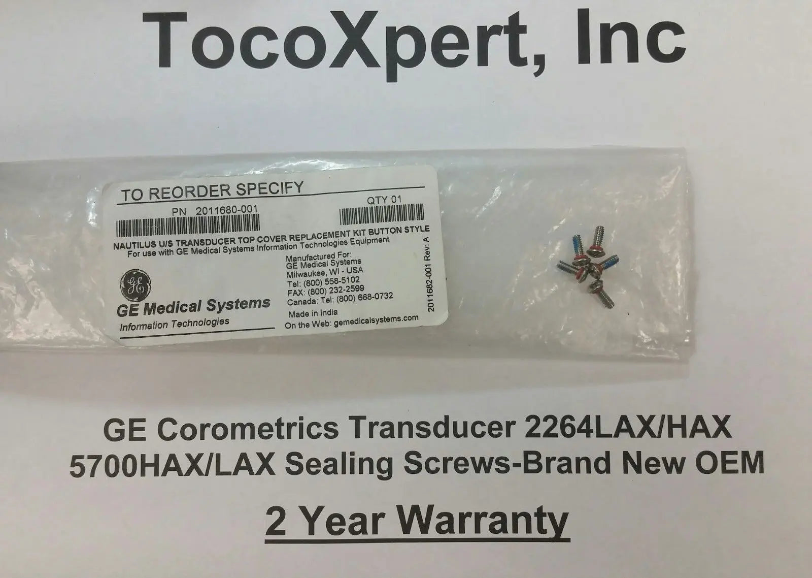 GE Corometrics Nautilus Ultrasound 5700HAX Top Case New original 1 Year Warranty DIAGNOSTIC ULTRASOUND MACHINES FOR SALE