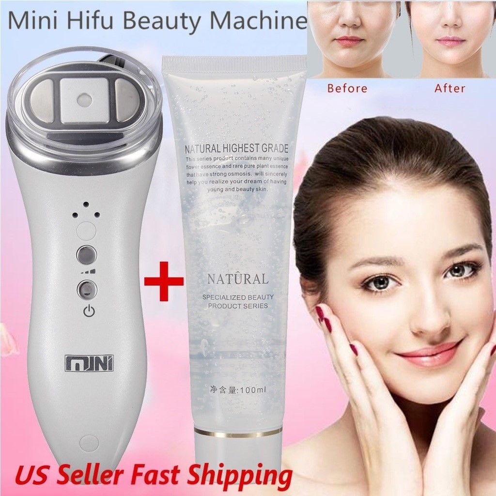 Mini Hifu High Focused Ultrasound Skin Face Anti-Aging Beauty Machine US STOCK DIAGNOSTIC ULTRASOUND MACHINES FOR SALE