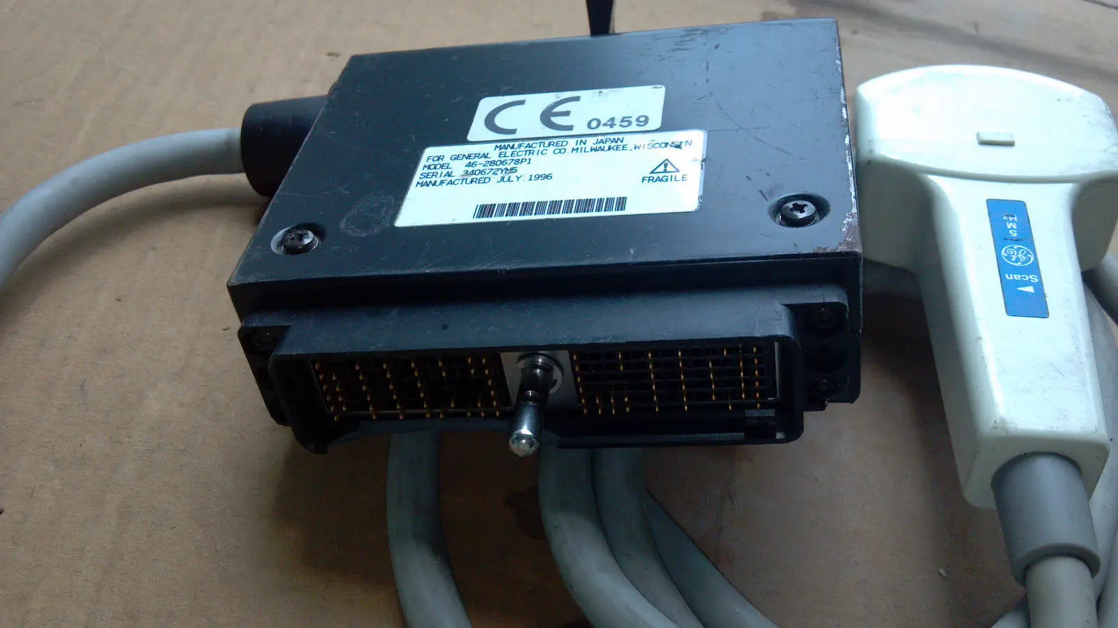 GE 46-280678P1 Ultrasound Transducer For GE 3200 Advantage II Ultrasound DIAGNOSTIC ULTRASOUND MACHINES FOR SALE