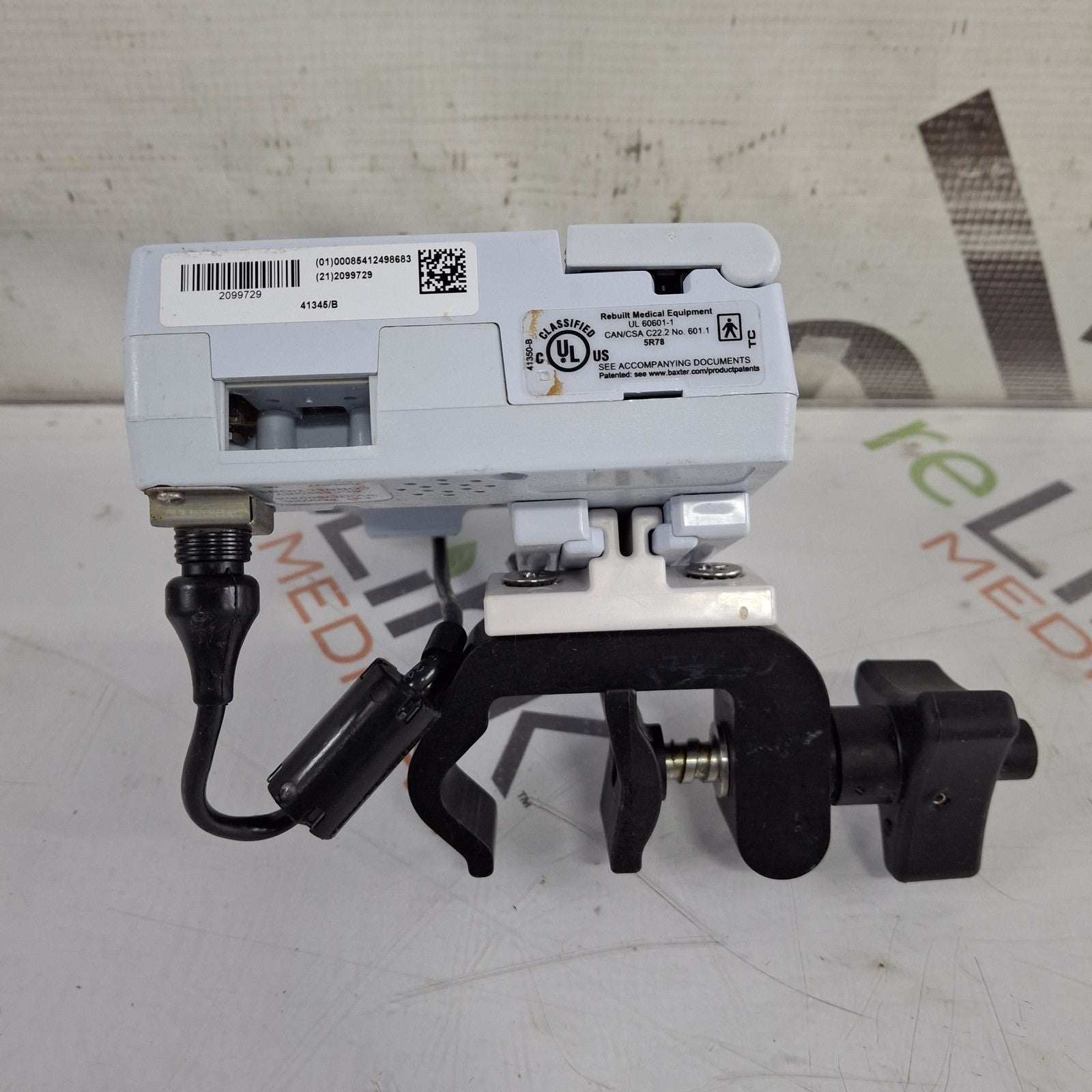 Baxter Sigma Spectrum 8.01.00 w/o Battery Infusion Pump