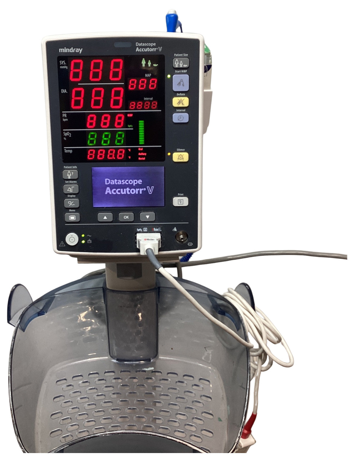 MINDRAY DATASCOPE ACCUTORR V VITAL SIGNS MONITOR