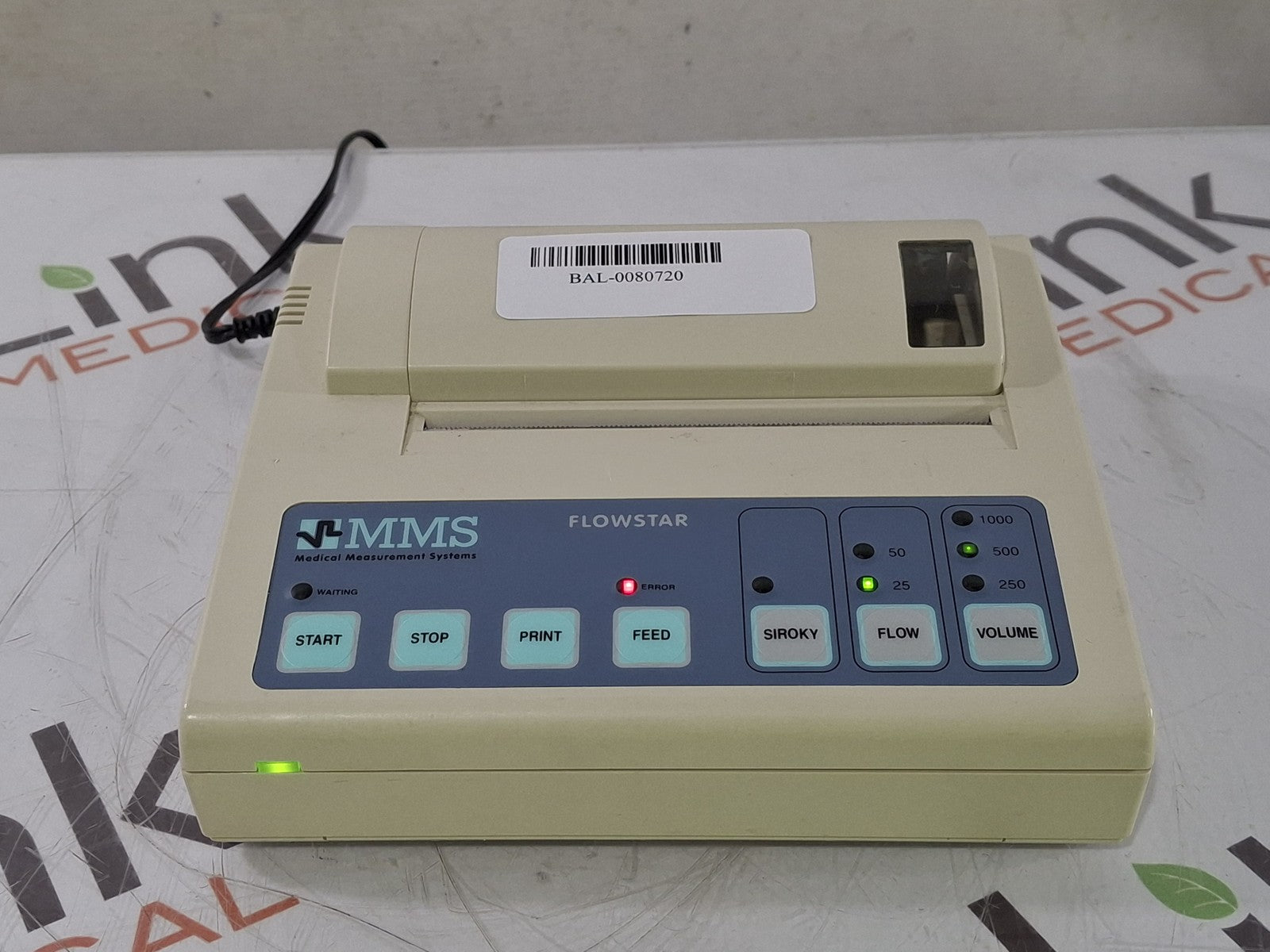 Laborie MMS Flowstar Compact Digital Uroflowmeter