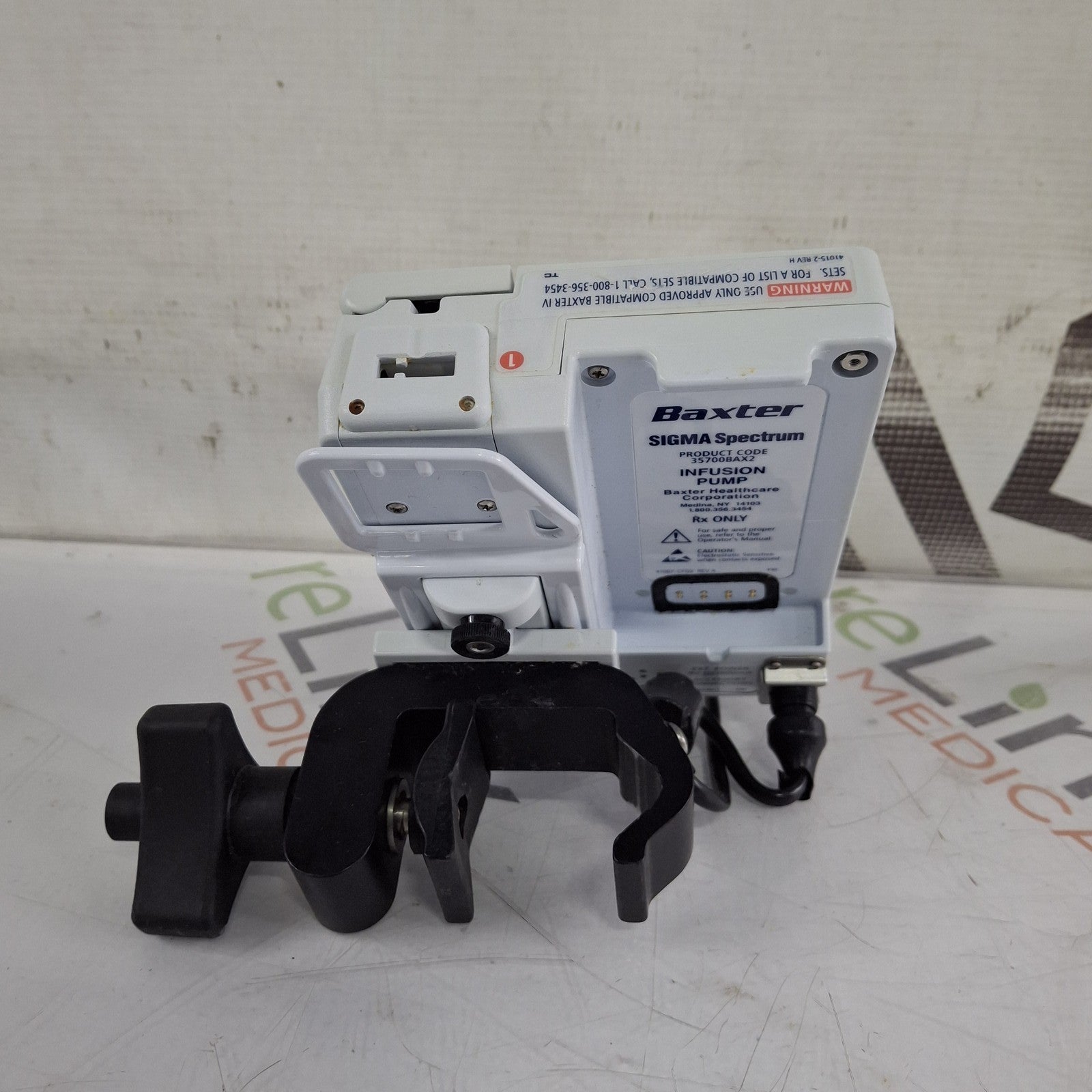 Baxter Sigma Spectrum 8.01.00 w/o Battery Infusion Pump