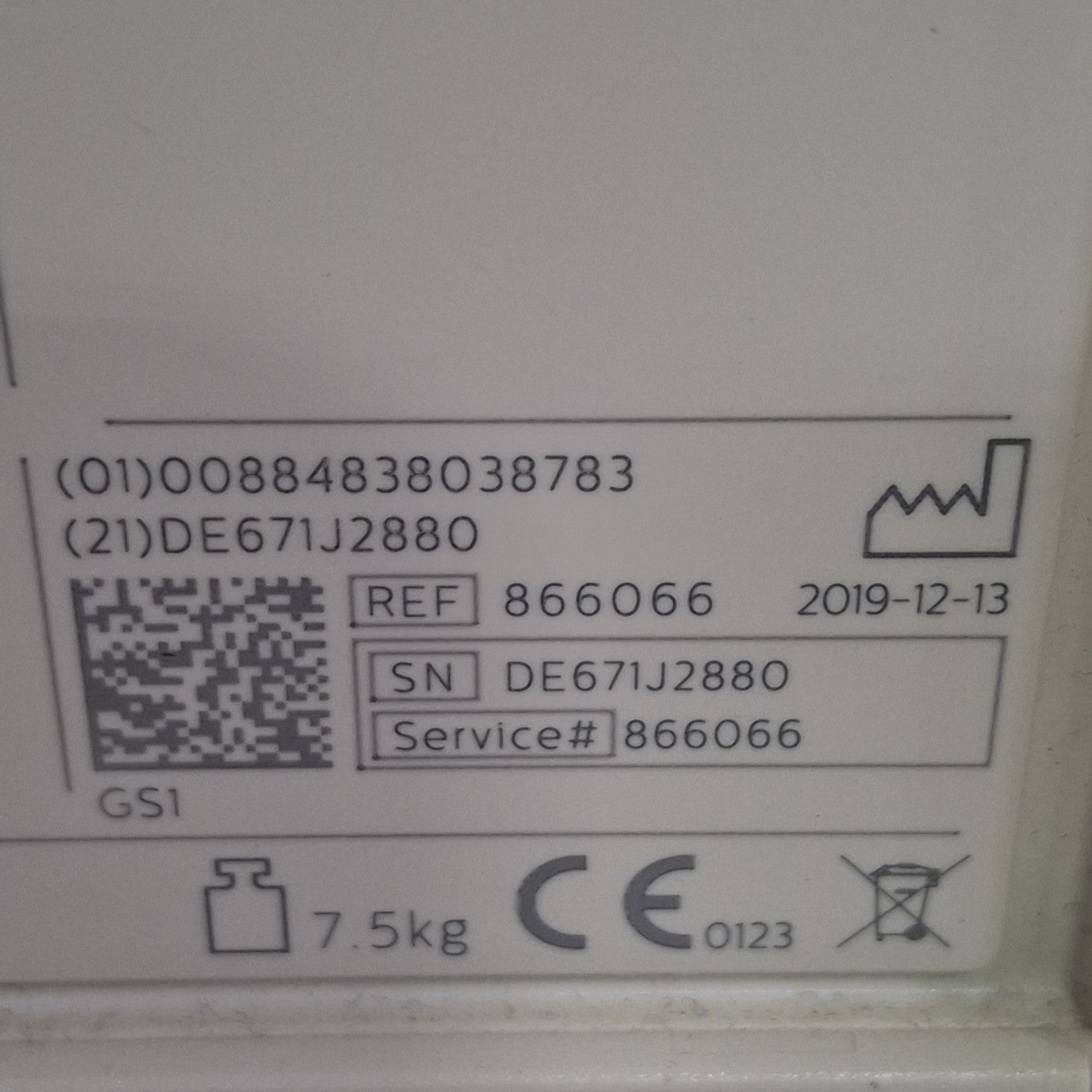 Philips MX550 Portable/Bedside Patient Monitor