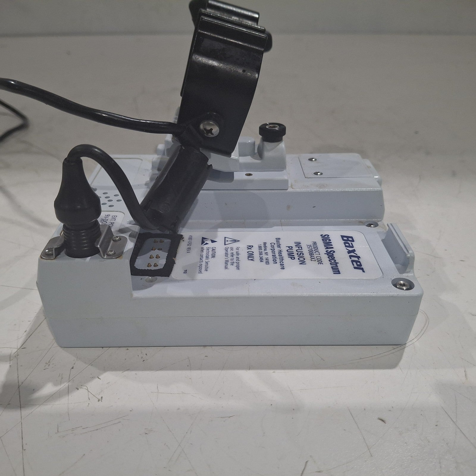 Baxter Sigma Spectrum 8.00.03 w/o Battery Infusion Pump