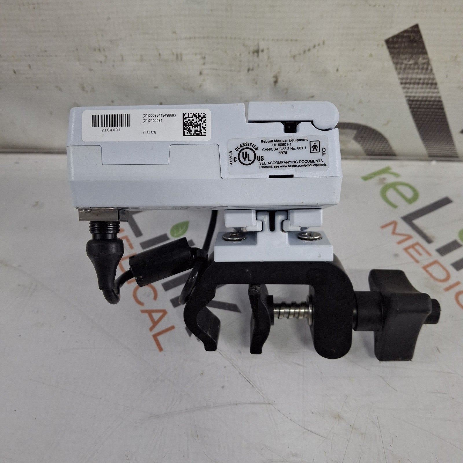 Baxter Sigma Spectrum 8.01.00 w/o Battery Infusion Pump