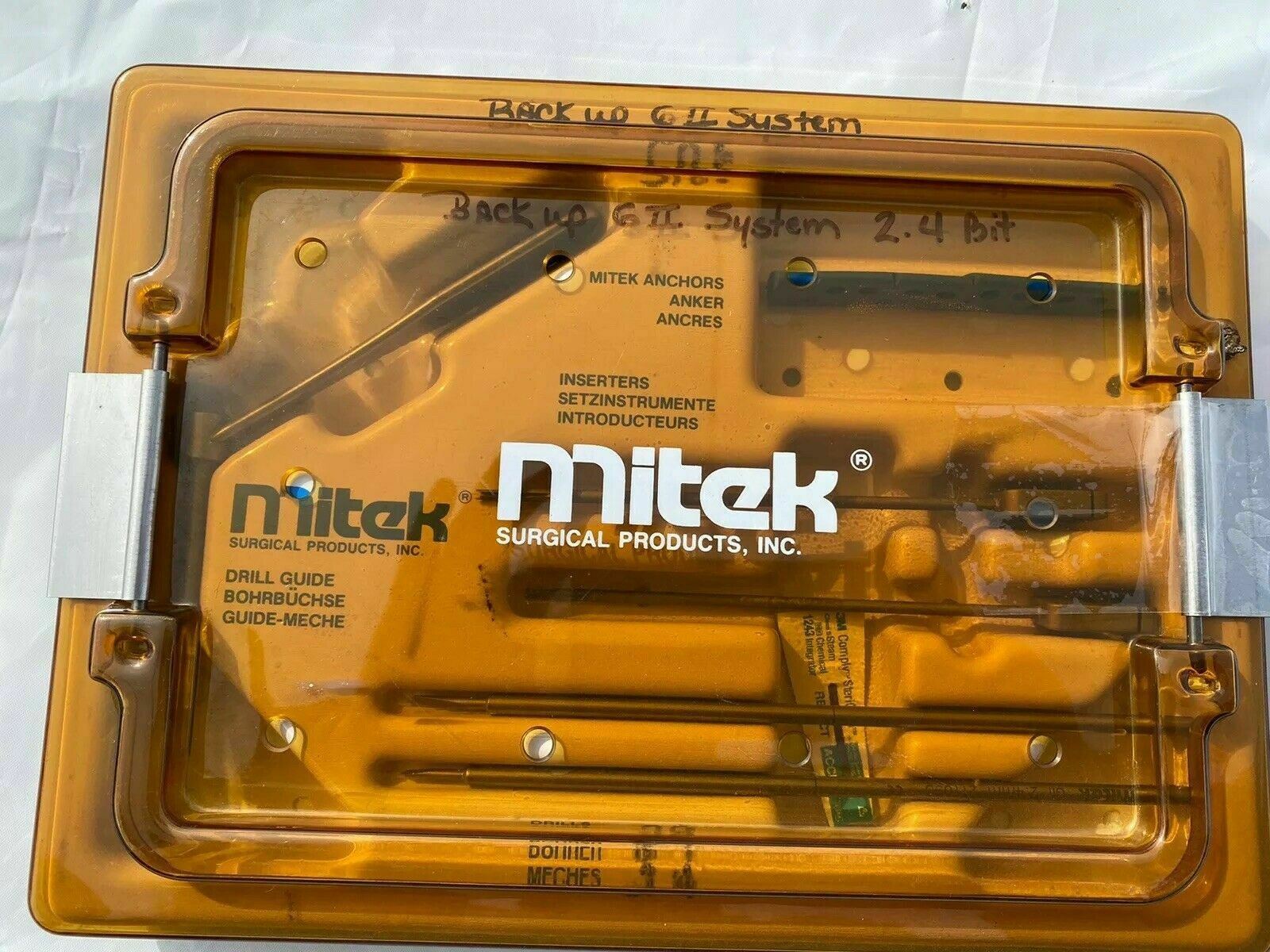 Mitek Products Anchor System Drill Guide DIAGNOSTIC ULTRASOUND MACHINES FOR SALE