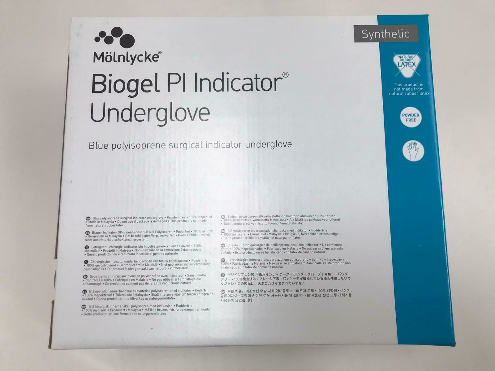 Molnlycke (41670) 7  Biogel PI Indicator Surgical Gloves 50 Count | CEJ-2 DIAGNOSTIC ULTRASOUND MACHINES FOR SALE