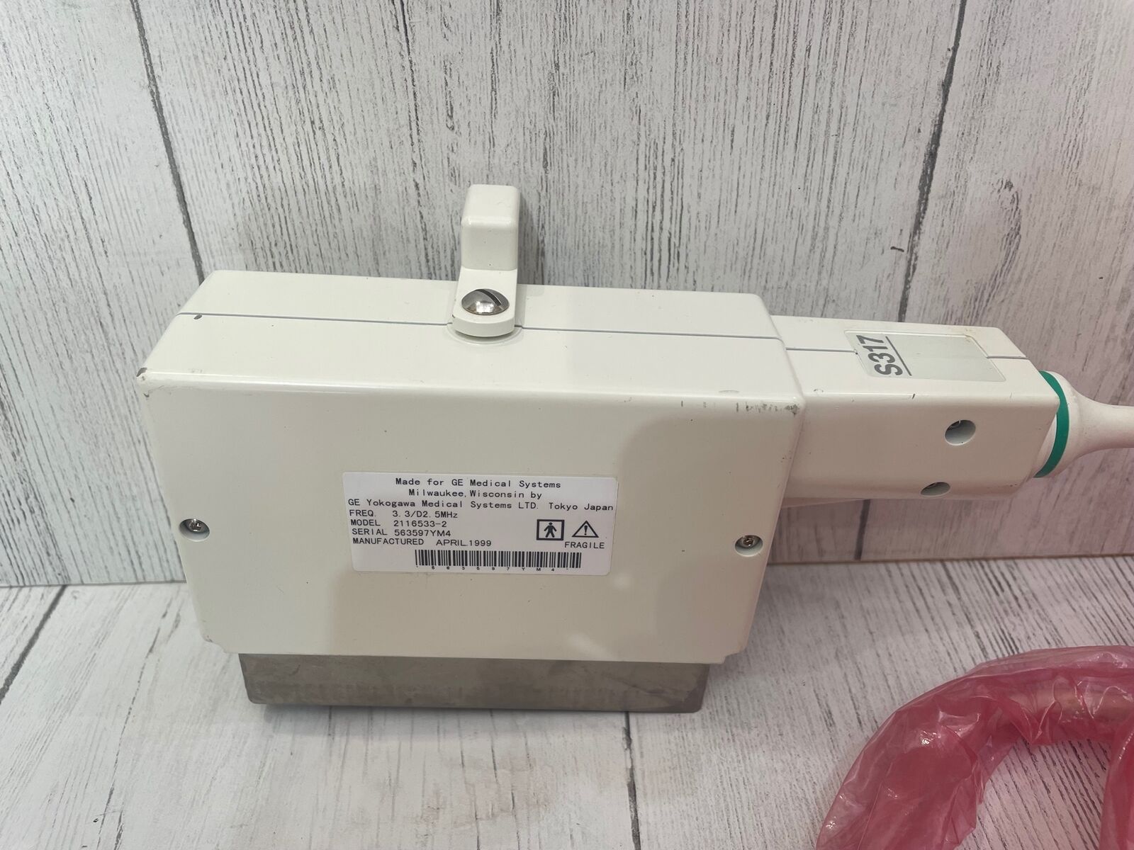 GE S317 Ultrasound Probe Transducer DIAGNOSTIC ULTRASOUND MACHINES FOR SALE