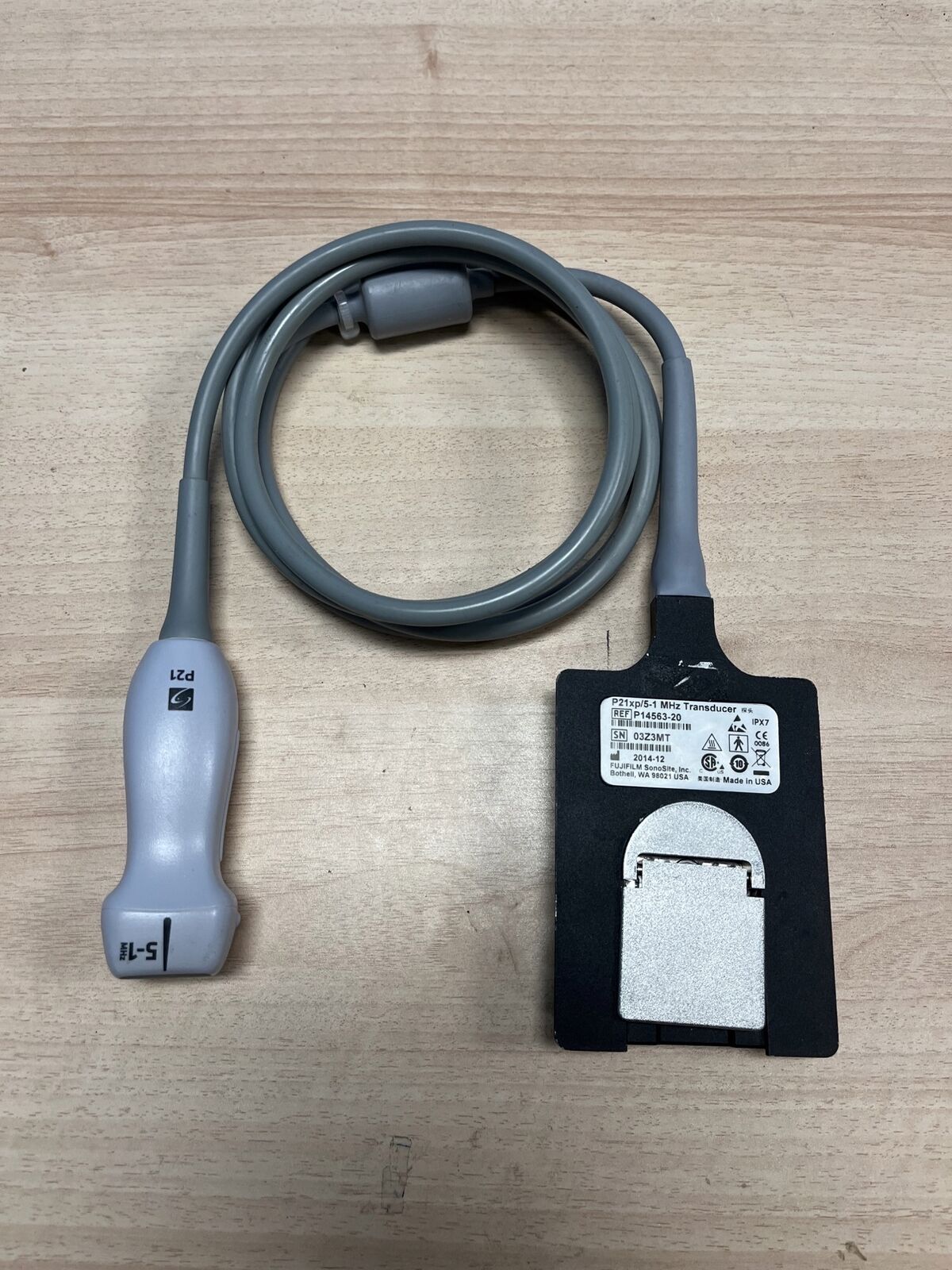 SonoSite P21Xp Phased Array Probe Transducer for X-Porte 2014 DIAGNOSTIC ULTRASOUND MACHINES FOR SALE