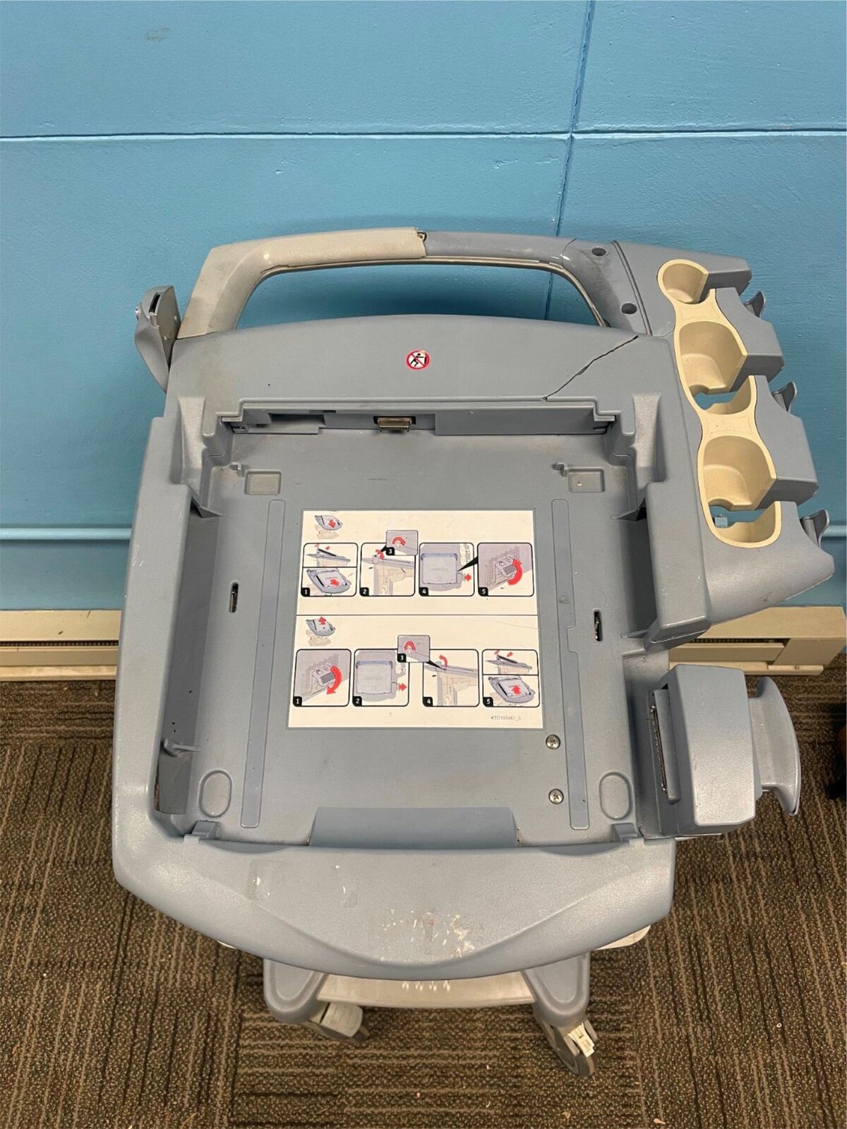 Mobile Trolley- Voluson Station for Ultrasound Machine: GE Voluson DIAGNOSTIC ULTRASOUND MACHINES FOR SALE