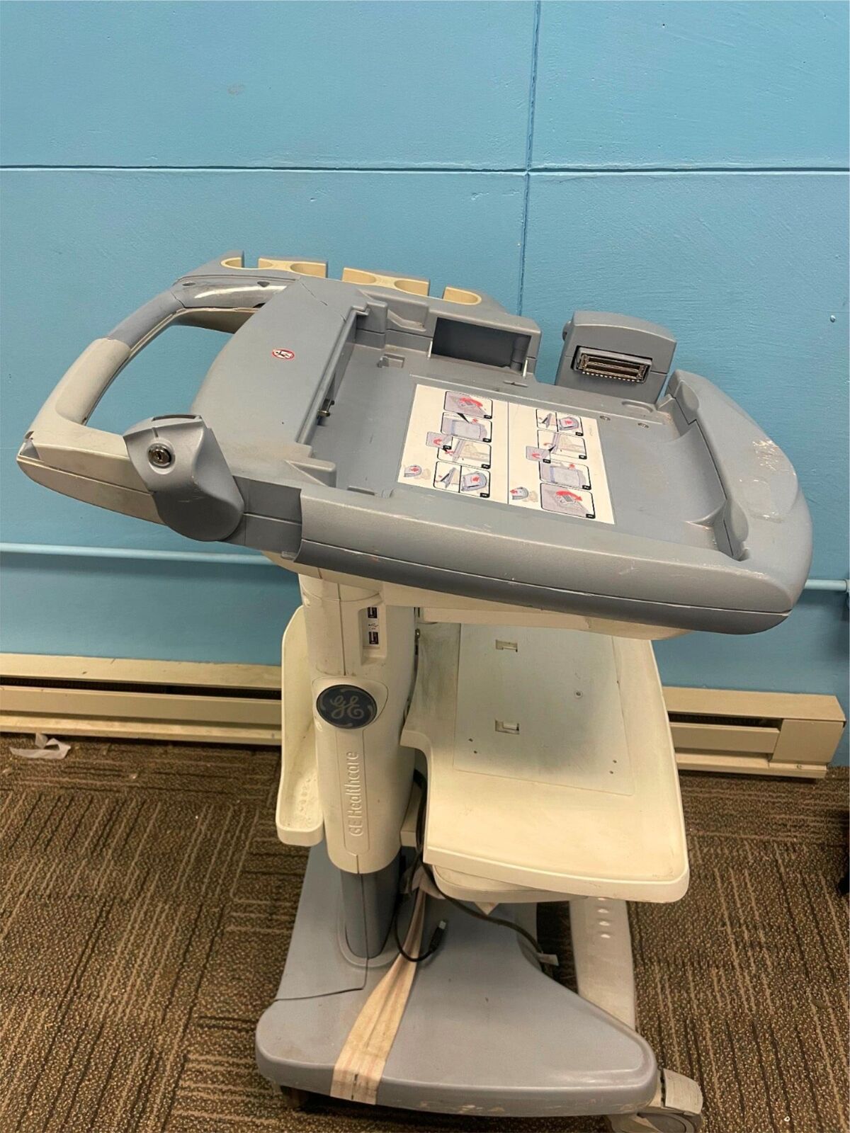 Mobile Trolley- Voluson Station for Ultrasound Machine: GE Voluson DIAGNOSTIC ULTRASOUND MACHINES FOR SALE