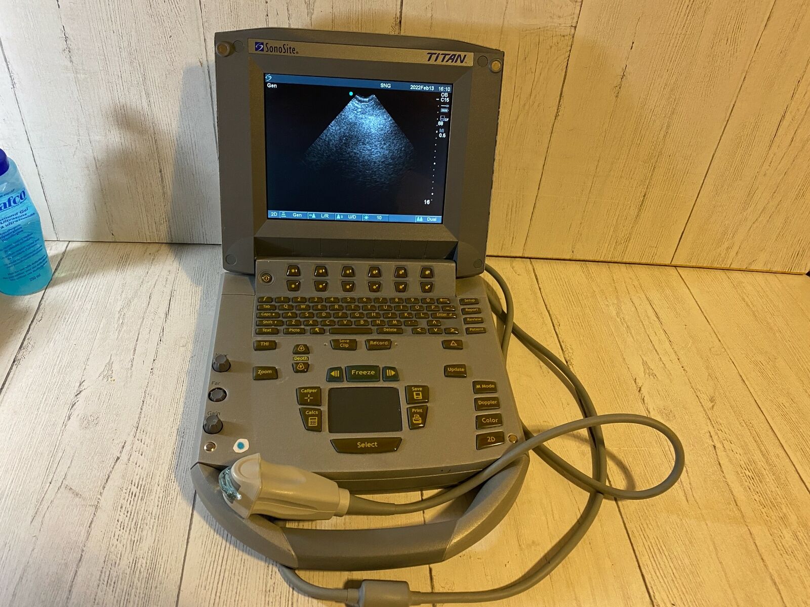 Convex probe C15/4-2 MHz  for Sonosite Titan Portable Ultrasound 2008 DIAGNOSTIC ULTRASOUND MACHINES FOR SALE