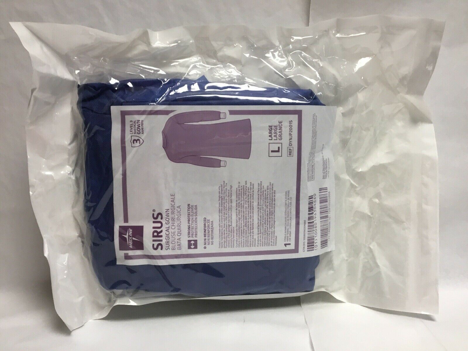 Medline Sirus Surgical Gown Large Level 3--Case of 20 (70KMD) DIAGNOSTIC ULTRASOUND MACHINES FOR SALE