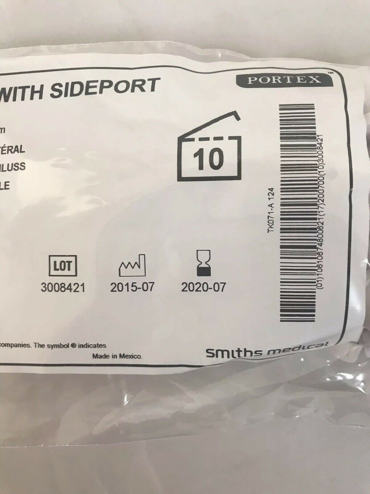 Portex Standard Connector W/ Sideport 3.5mm, 1 Bag of 10 (85KMD) DIAGNOSTIC ULTRASOUND MACHINES FOR SALE