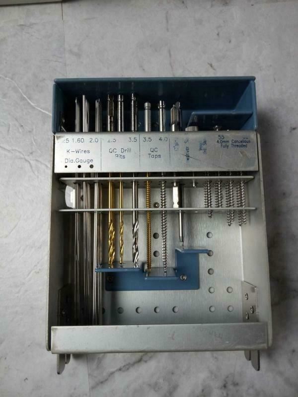 ZIMMER MINI FRAGMENT INSTRUMENTATION SET ORTHOPEDIC USED DIAGNOSTIC ULTRASOUND MACHINES FOR SALE