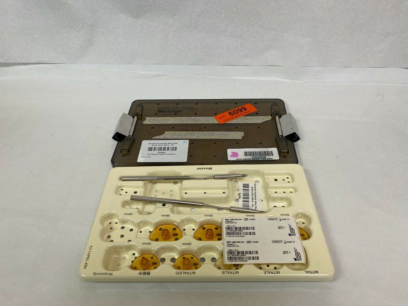 Edwards CVS Division Baxter Annuloplasty Mitral Ring Sizers 24-38mm |  KMCE-81 DIAGNOSTIC ULTRASOUND MACHINES FOR SALE