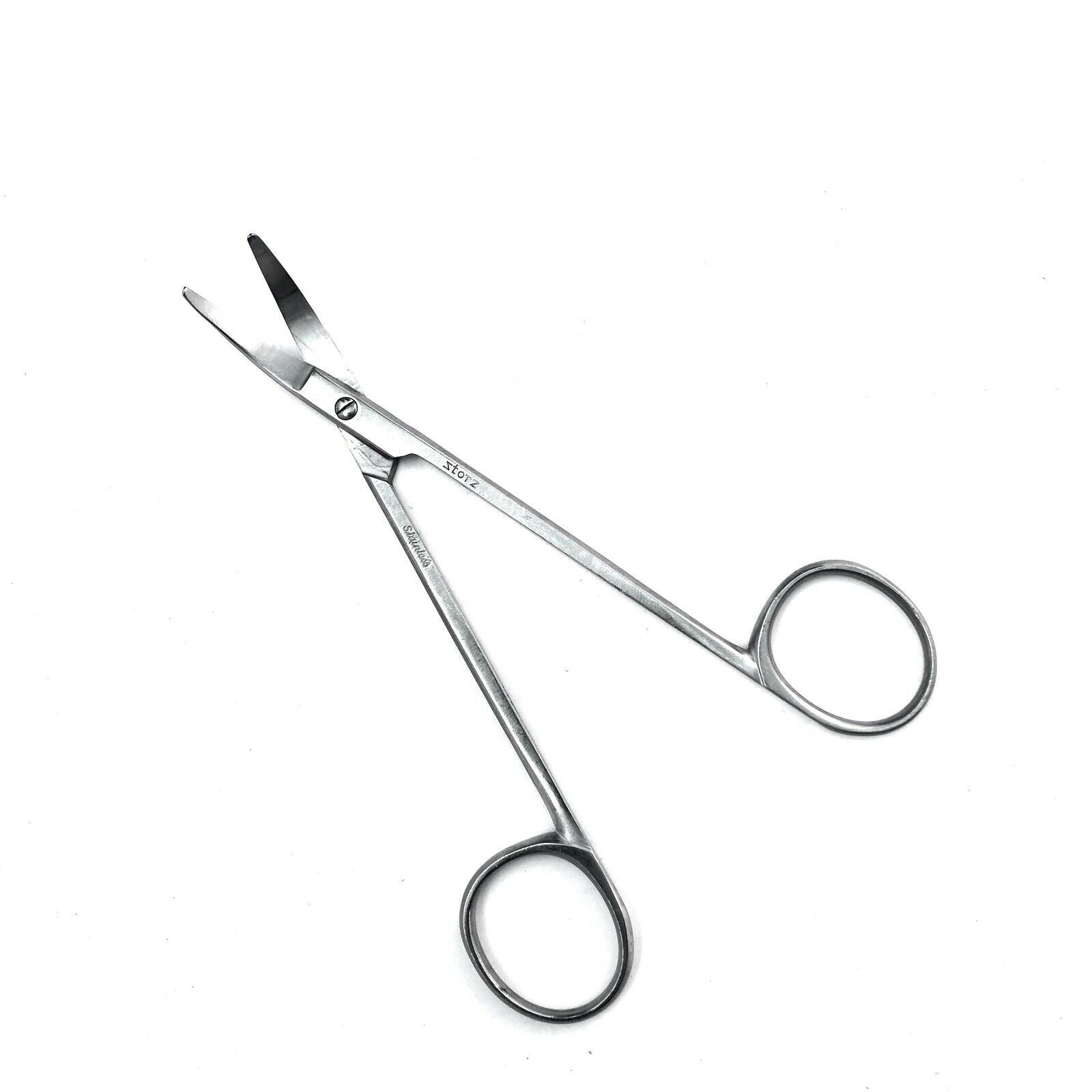 Storz Stongly Curved Ophthalmic Scissors, 5" (DMT389) DIAGNOSTIC ULTRASOUND MACHINES FOR SALE