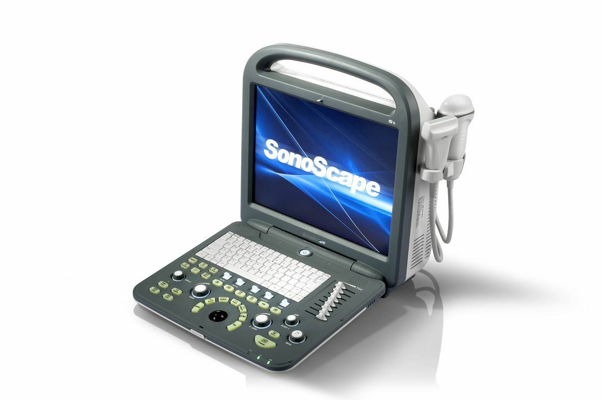 Used SonoScape S2 with Linear Array Probe for MSK, Vascular Excellent Condition DIAGNOSTIC ULTRASOUND MACHINES FOR SALE