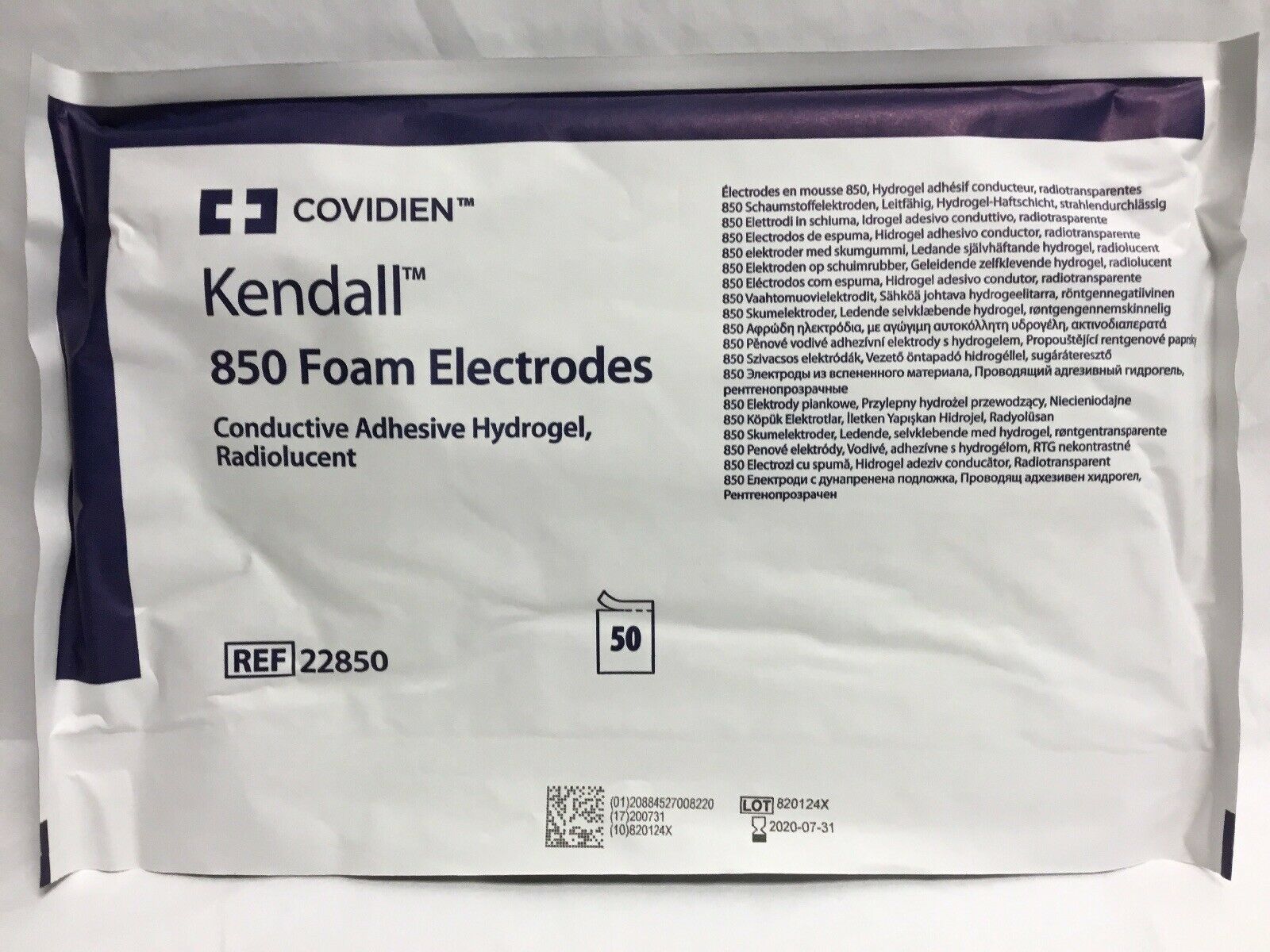 Covidien Kendall 850 Foam Electrodes, 22850, 1 Pack of 50 (29KMD) DIAGNOSTIC ULTRASOUND MACHINES FOR SALE