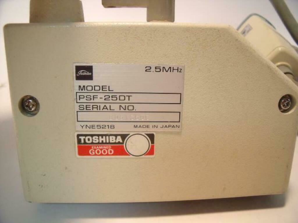 Toshiba PSF-25DT Ultrasound Probe DIAGNOSTIC ULTRASOUND MACHINES FOR SALE