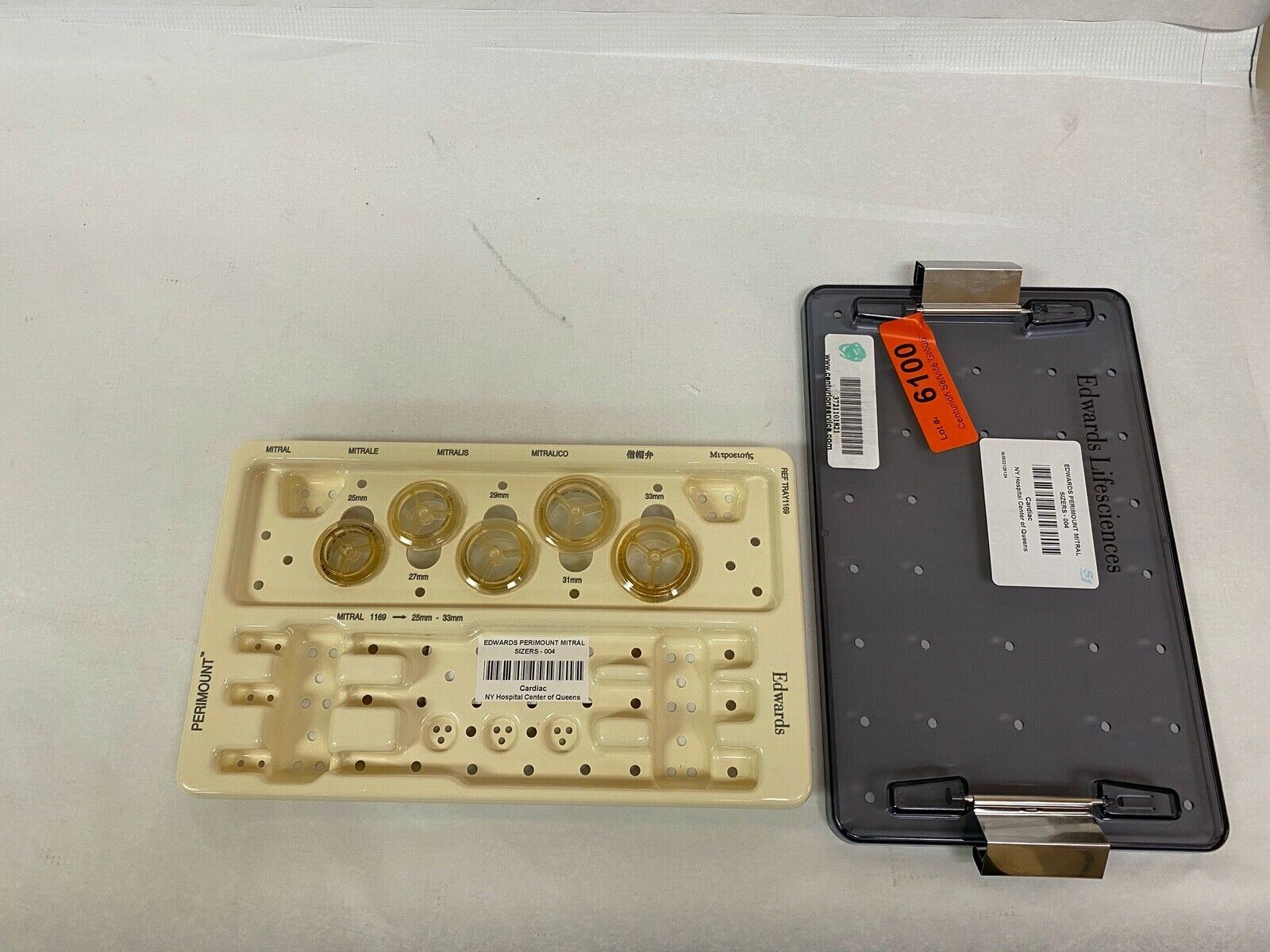 Edwards Lifesciences Perimount Mitral Sizers 1169 25mm-33mm 004 Cardiac -KMCE-82 DIAGNOSTIC ULTRASOUND MACHINES FOR SALE