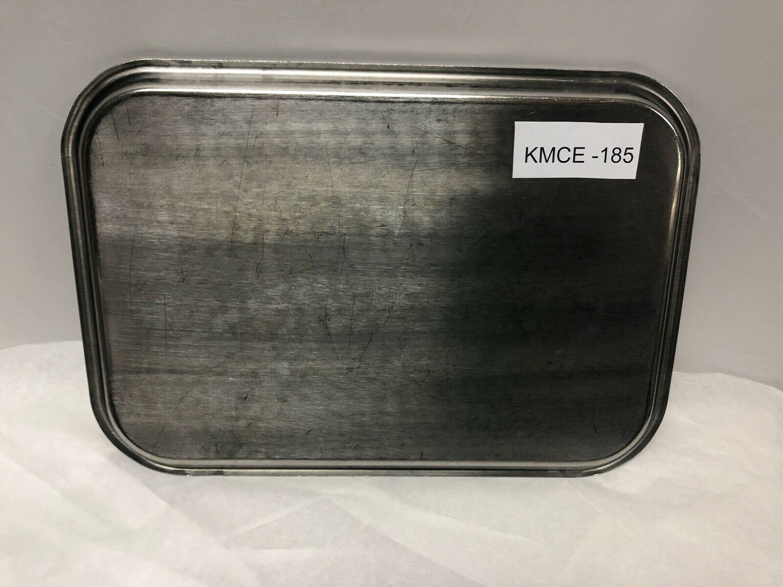 Vollrath Stainless Steel Surgical Tray 8015 | KMCE-185 DIAGNOSTIC ULTRASOUND MACHINES FOR SALE