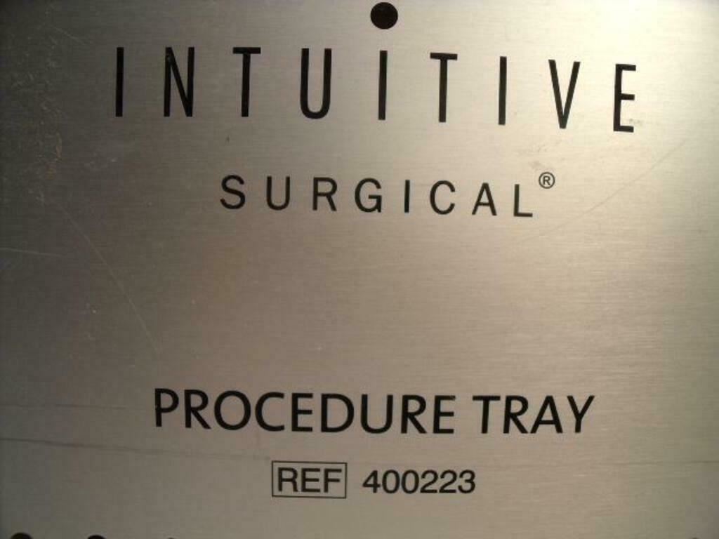 Empty Intuitive Surgical 400223 Procedure Tray Sterilization Case | PR3425 DIAGNOSTIC ULTRASOUND MACHINES FOR SALE