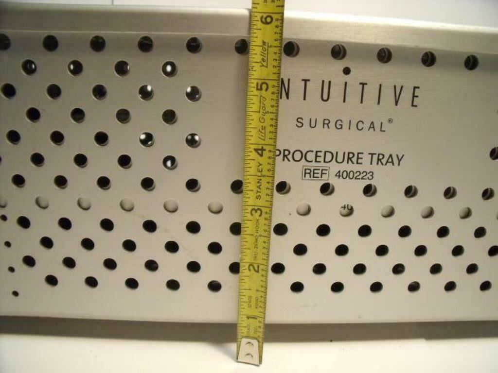 Empty Intuitive Surgical 400223 Procedure Tray Sterilization Case | PR3425 DIAGNOSTIC ULTRASOUND MACHINES FOR SALE