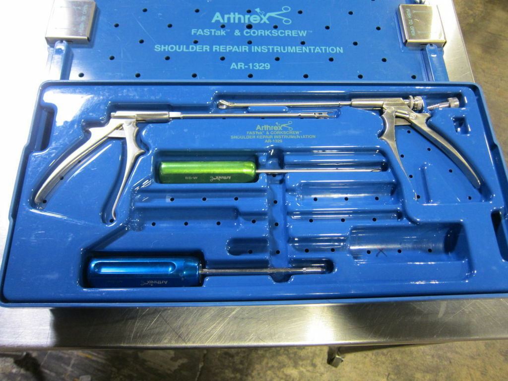 Arthrex AR-1329 Fastak & Corkscrew Shoulder Repair Instrumentation (6DM) DIAGNOSTIC ULTRASOUND MACHINES FOR SALE