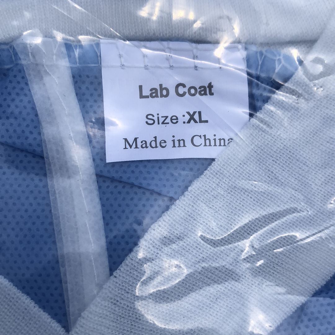 Cardinal Health C3660MBXL Lab Coat Blue XL Pack of 10 | CEM-70 DIAGNOSTIC ULTRASOUND MACHINES FOR SALE