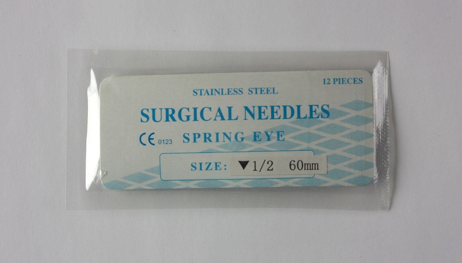 Veterinary SS Surgical Needles, Spring Eye, Reverse, 1/2 Circle, 60mm, 12 Pack DIAGNOSTIC ULTRASOUND MACHINES FOR SALE