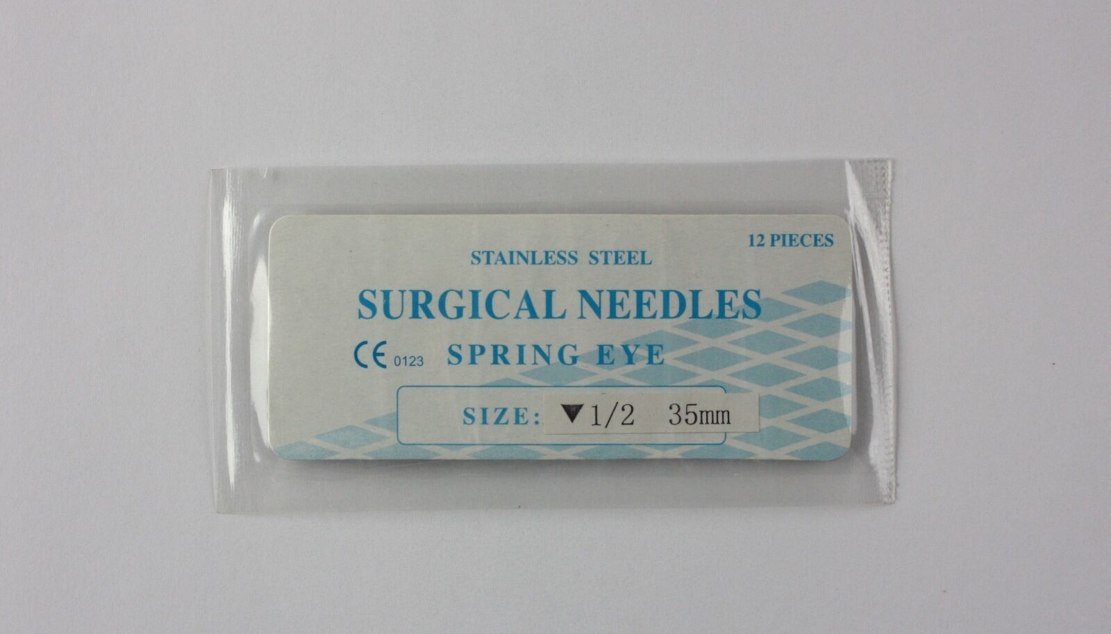 Veterinary SS Surgical Needles, Spring Eye, Reverse, 1/2 Circle, 35mm, 12 Pack DIAGNOSTIC ULTRASOUND MACHINES FOR SALE