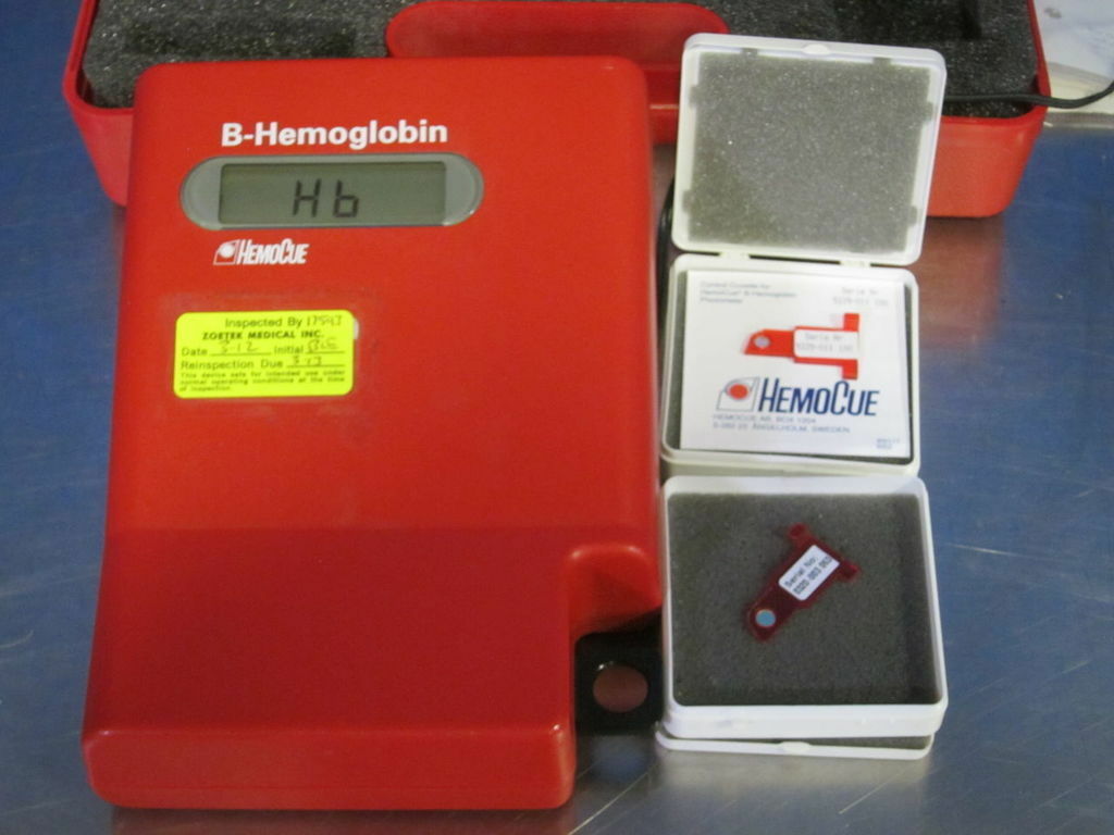 HEMOCUE B-Hemoglobin Hemoglobinometer (26DM) DIAGNOSTIC ULTRASOUND MACHINES FOR SALE