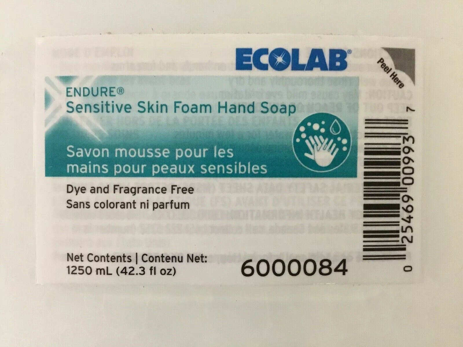 Ecolab Endure Sensitive Skin Foam Hand Soap (138KMD) DIAGNOSTIC ULTRASOUND MACHINES FOR SALE