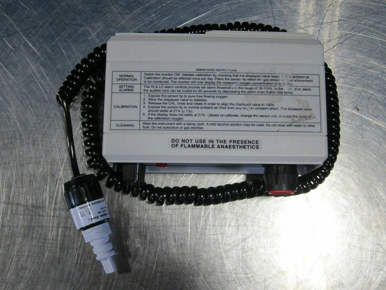 Teledyne Analytical Instruments TED 191 Oxygen Monitor DIAGNOSTIC ULTRASOUND MACHINES FOR SALE